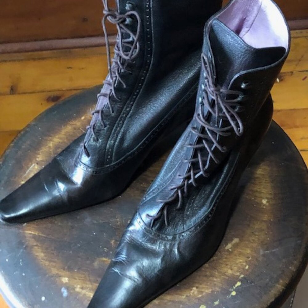 Audley Victorian boots women's 41 - Picture 2 of 6